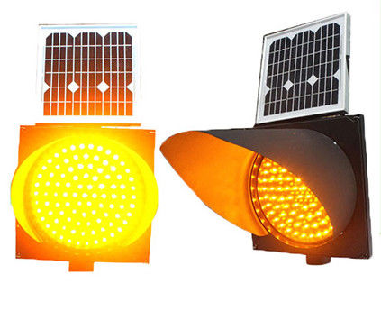 L'installation facile jaunissent le CE simple de 300mm Amber Traffic Light With