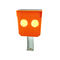 L'anti PC UV jaune IP65 protègent les réflecteurs solaires de route pour l'avertissement