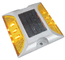 Marqueurs solaires en aluminium 600MAH 2V 100MA de revêtement de la chaussée IP68 monocristallins