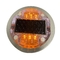 Le diamètre solaire jaune 5mm LED IP68 d'Epistar de lumière de goujon de route de longue durée de vie se protègent