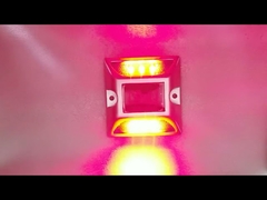 Waterproof 5000mcd 115mm Solar LED Road Studs , red Cats Eye Road